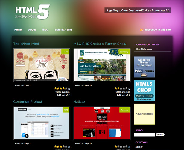 html5 web design service